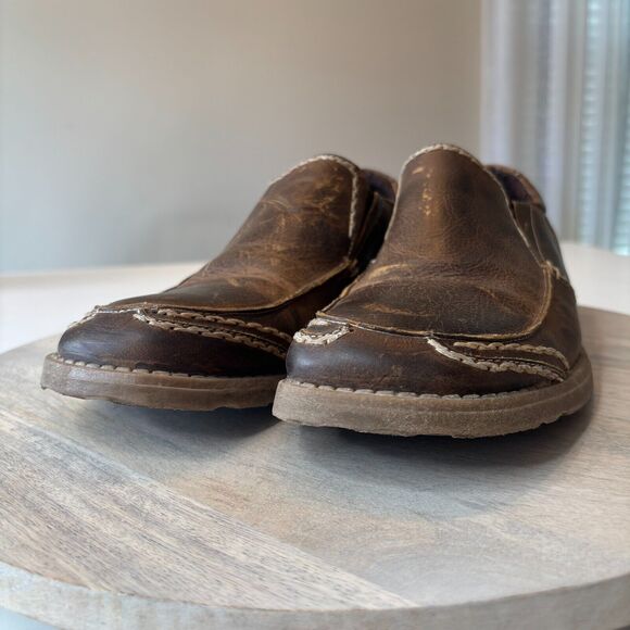 Bed Stu Shoes Men\'s Brown Slip On Casual Brown Leather Loafer Shoes US Size 9.5 main image 7